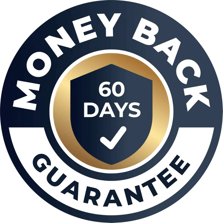 metaflow 60 day money back guarantee badge